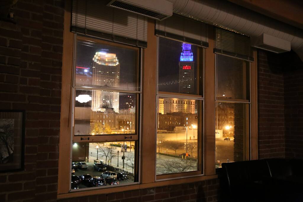 View from apartment.