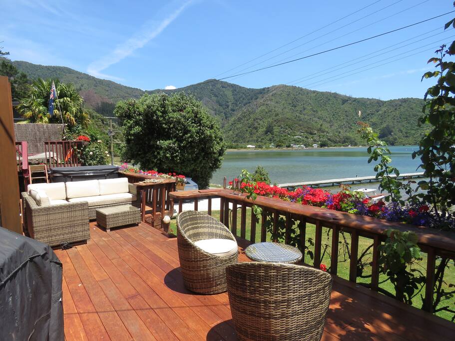 View from the front deck