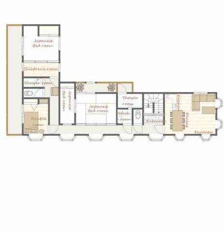 羽田空港公交45分直达，迪士尼電車30分、5房1厅全部150平方，2浴2卫可免费停车，可预约接送！ gallery image 4