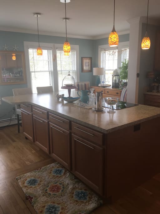 The kitchen Island