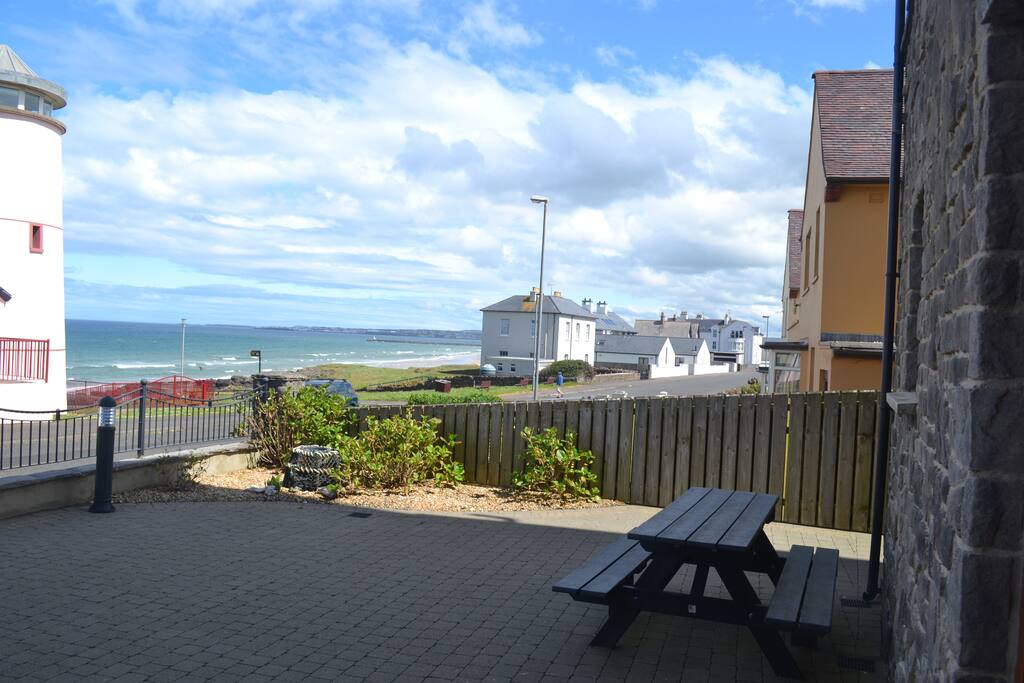 View from the patio