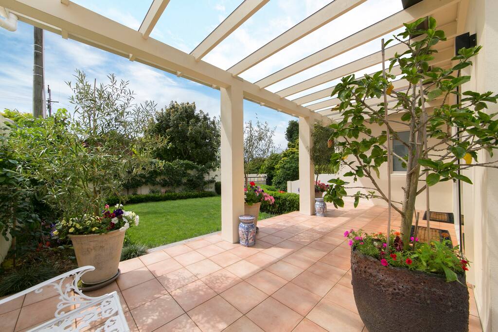 Front Patio - Lovely for morning coffee
