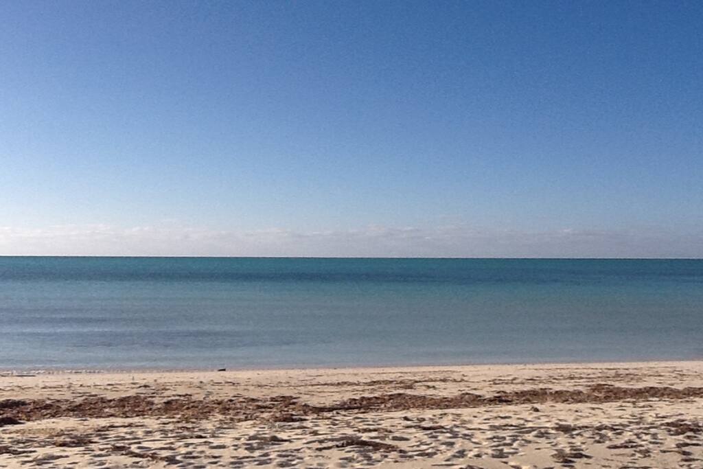 Beach within walking distance