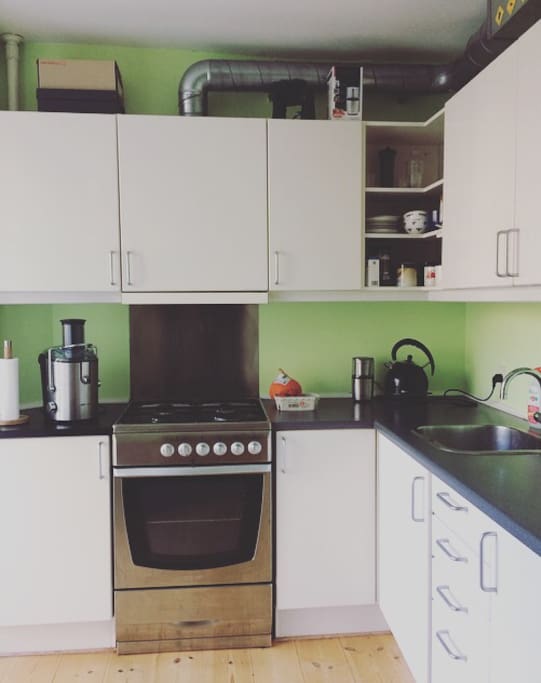 Kitchen with amenities