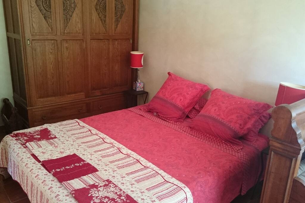 chambre-vrai lit en 160