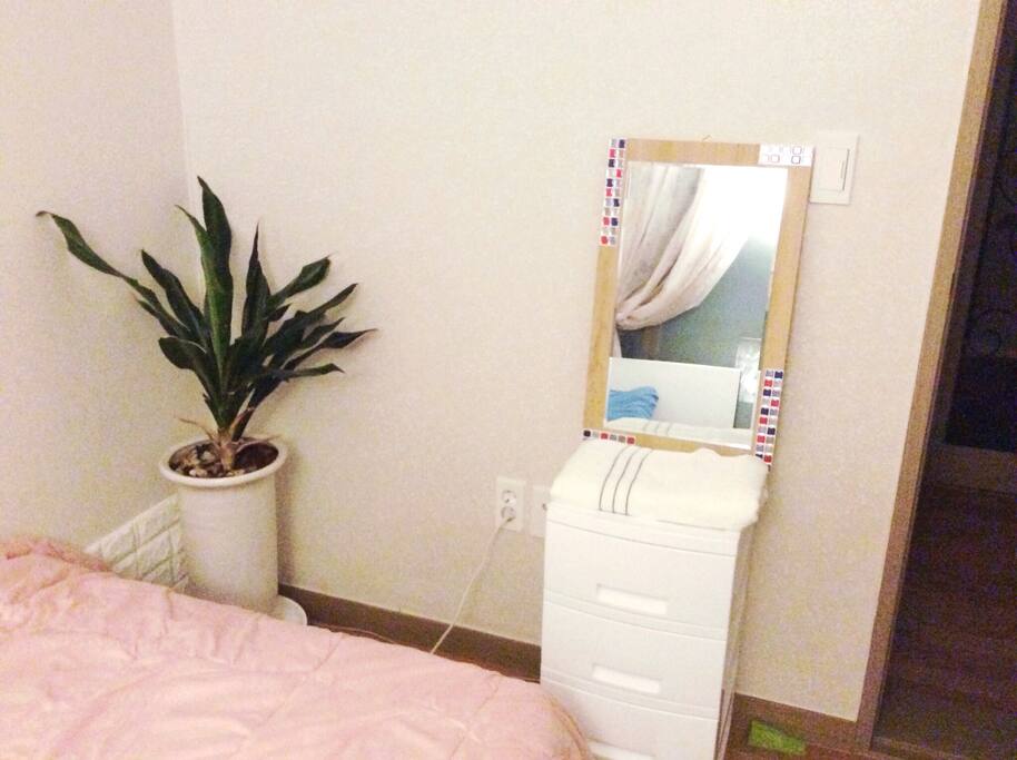 A small private room to relax during your stay.