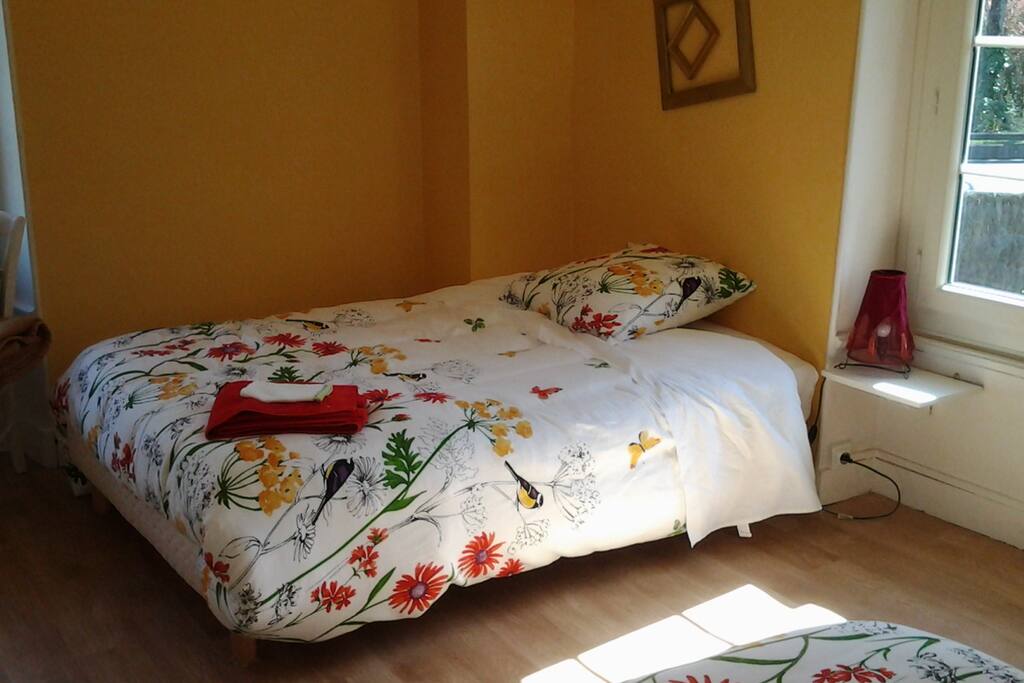 La chambre, second lit