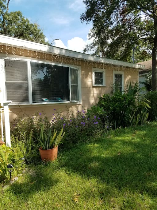 Front of the house
