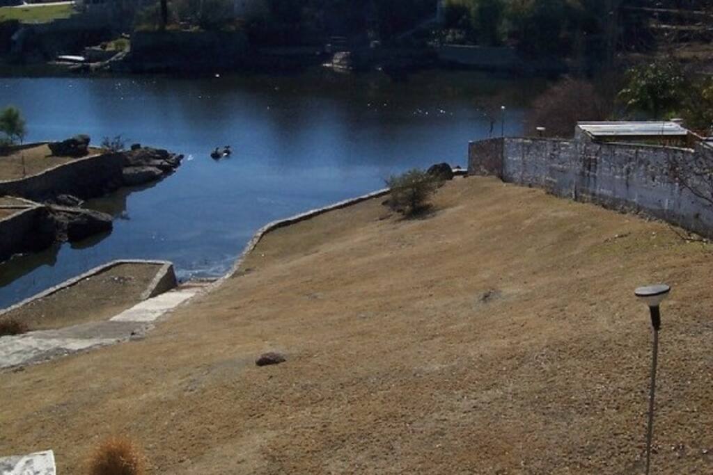 Rio Los Chorillos/ brazo del Lago San Roque