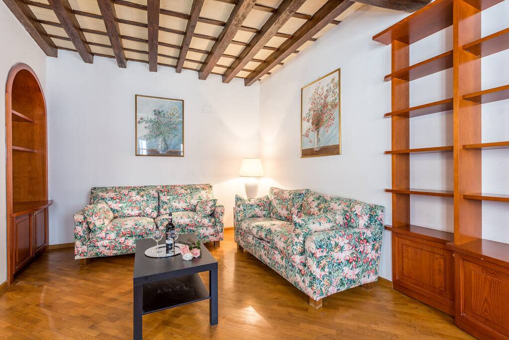 Soggiorno- living room with double sofa