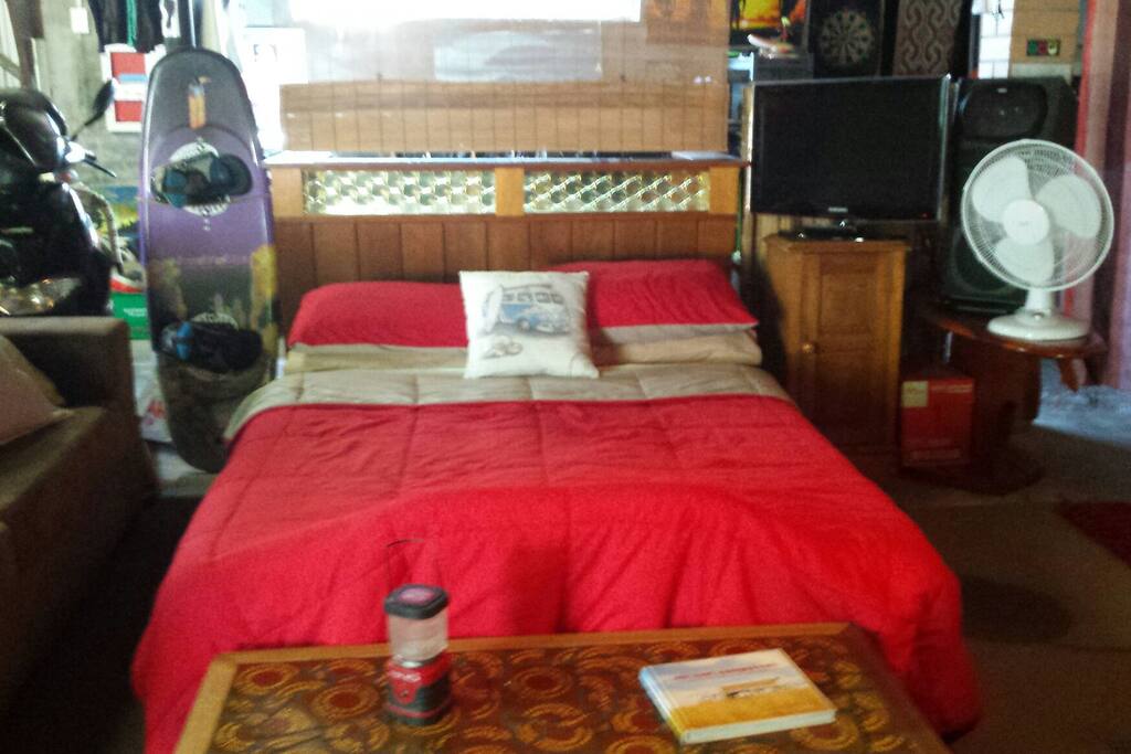 Double bed futon sofa