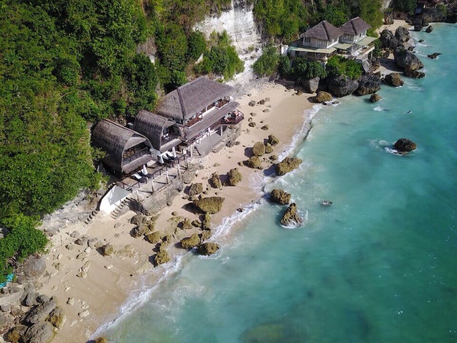 Aerial View of Property (House is third from left)