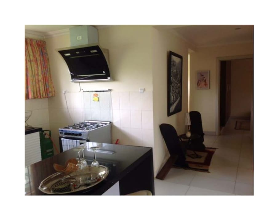 Kitchenette.