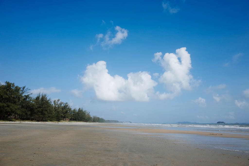 The beach same stretch with cherating