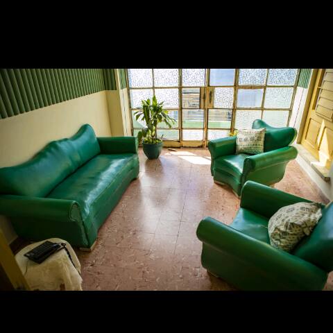 Bentaiga-Galeto Hostal. Room #1.