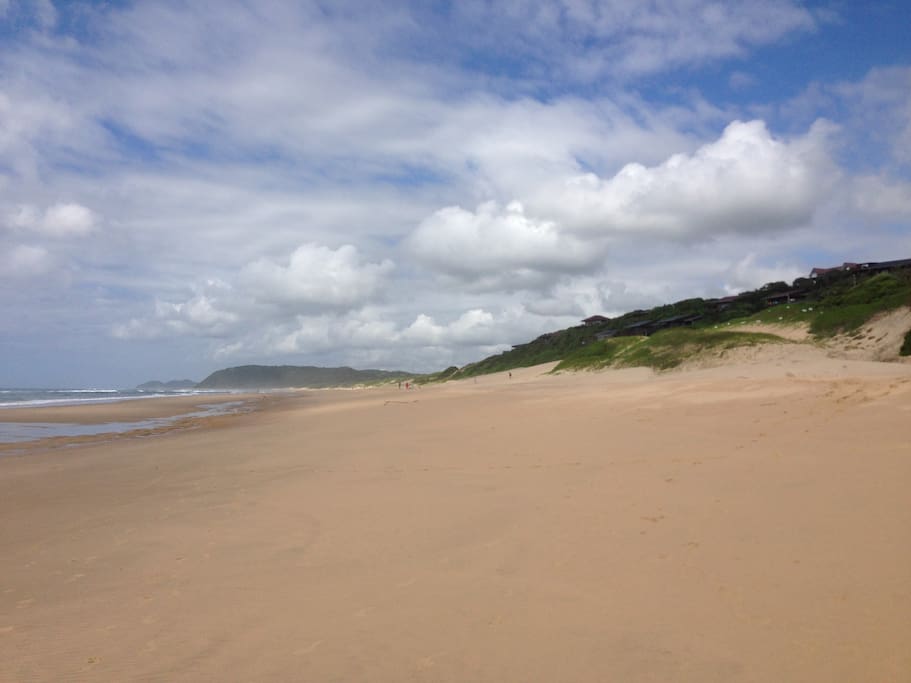 Malangane Beach below the cottage