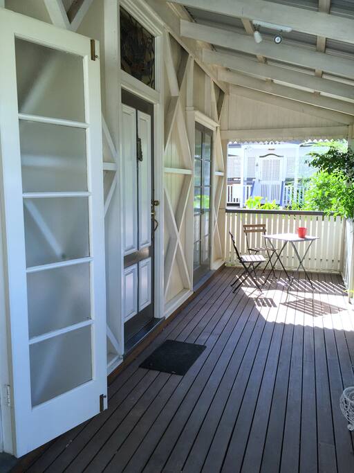Front veranda