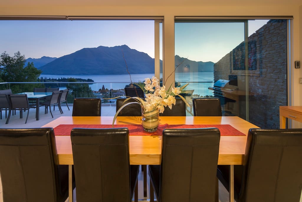 Dine with a view indoors or outdoors