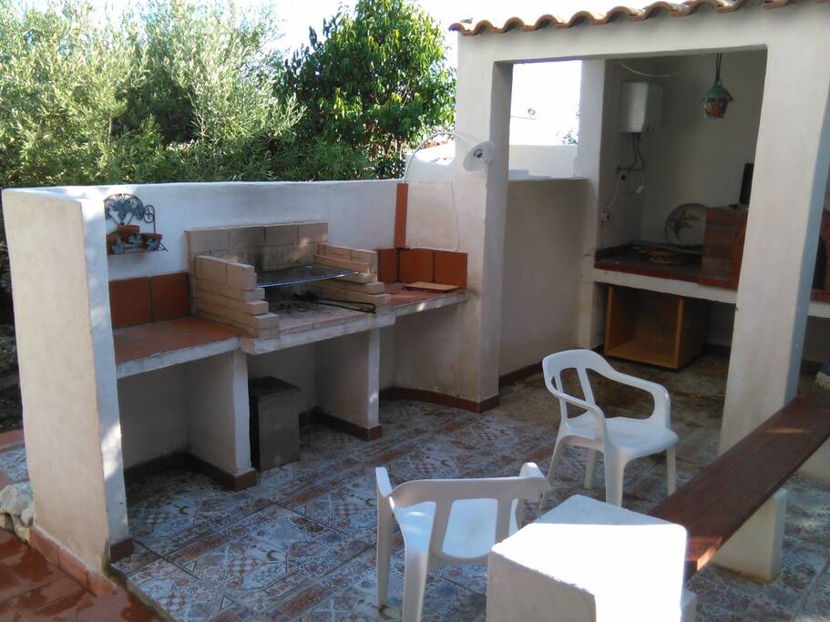 Barbecue e forno a legna