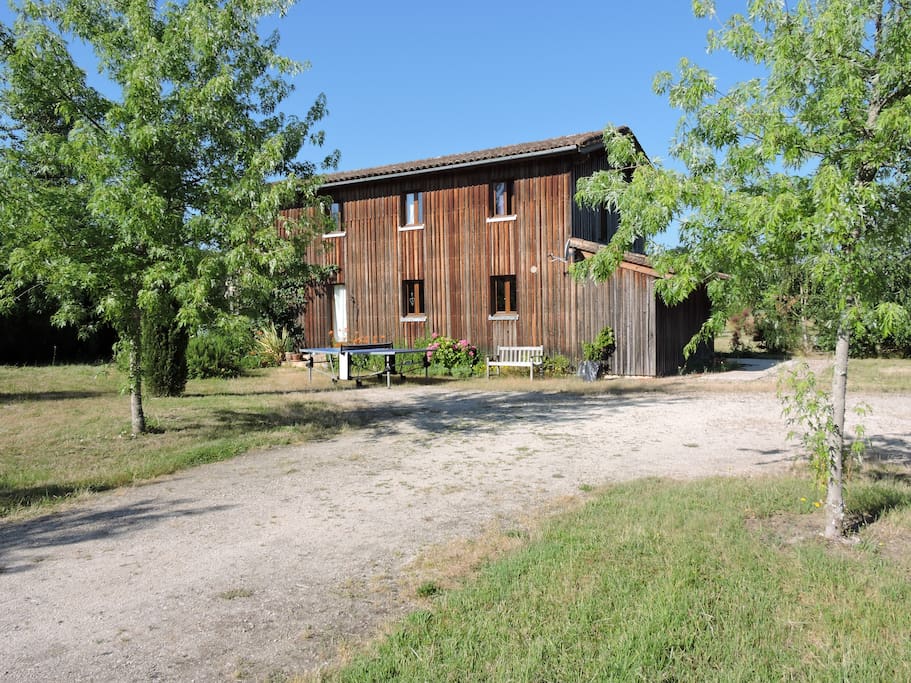 The front of the house
Le devant de la maison