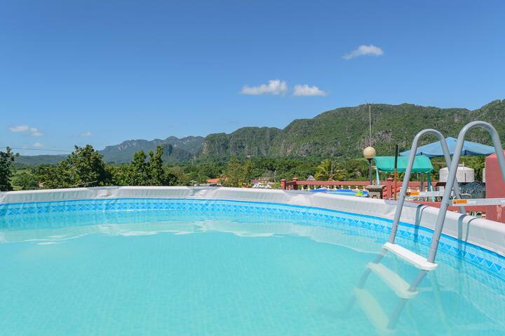 CASA LAS ESTRELLAS - ROOM 2 + WIFI + POOL