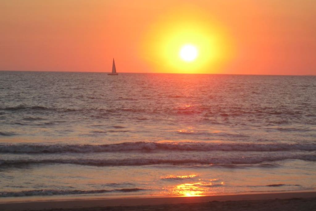 Sunset over Banderas Bay