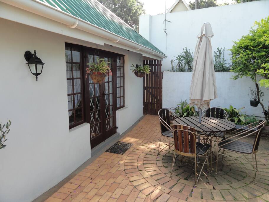 Private patio