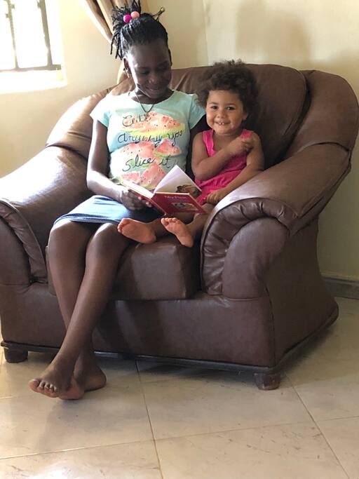 Some children in the house