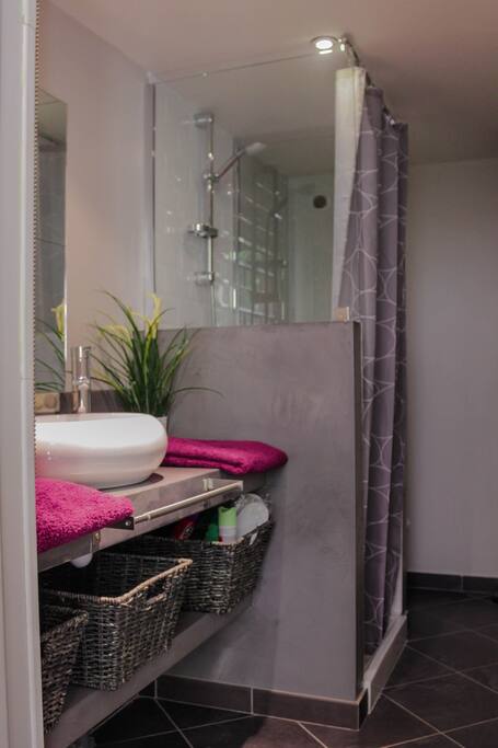 Salle d'eau privative