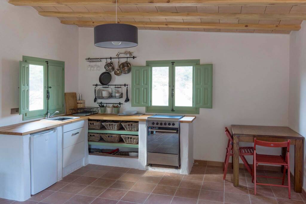 Self sufficient villa on the property of the Poppyhouse