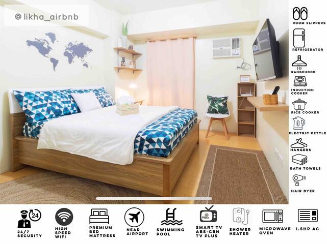 Likha Avida Near Airport Sm W Highspeed Wifi Condominiums