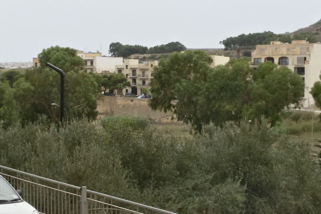 view from front balcony