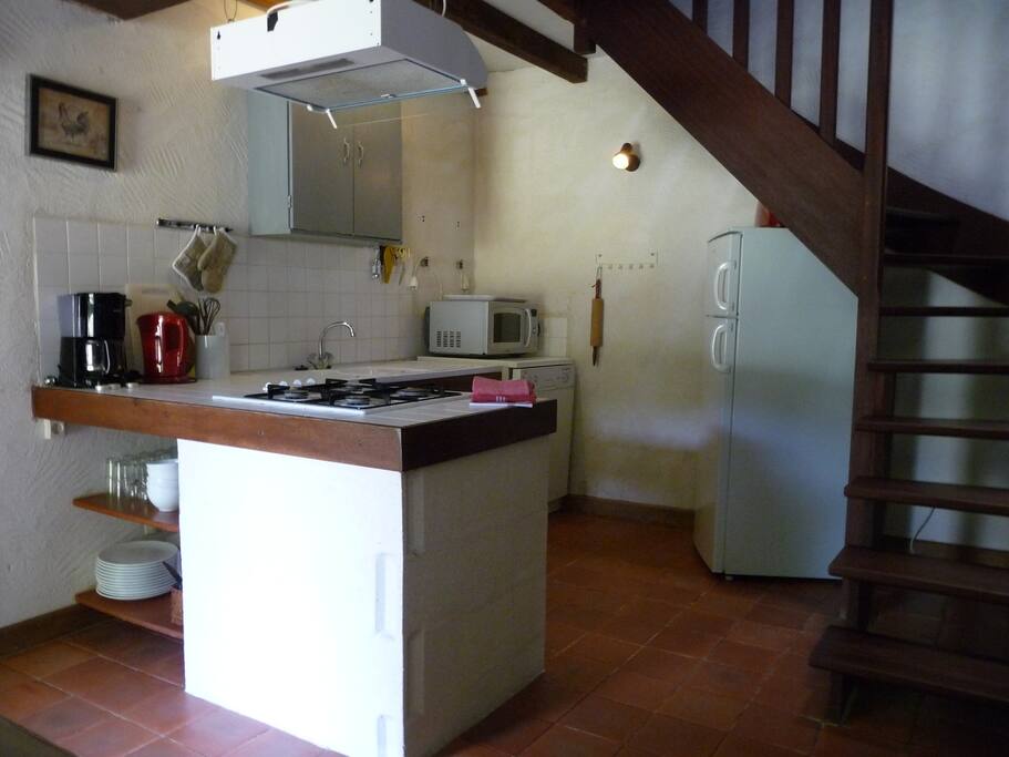 La cuisine équipée de la Métairie