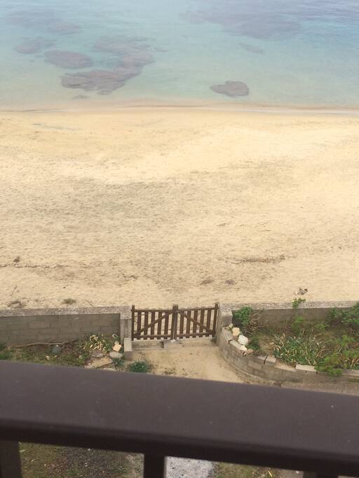 Accès direct à la plage
