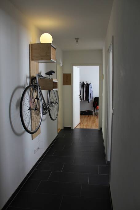 Roomy hallway