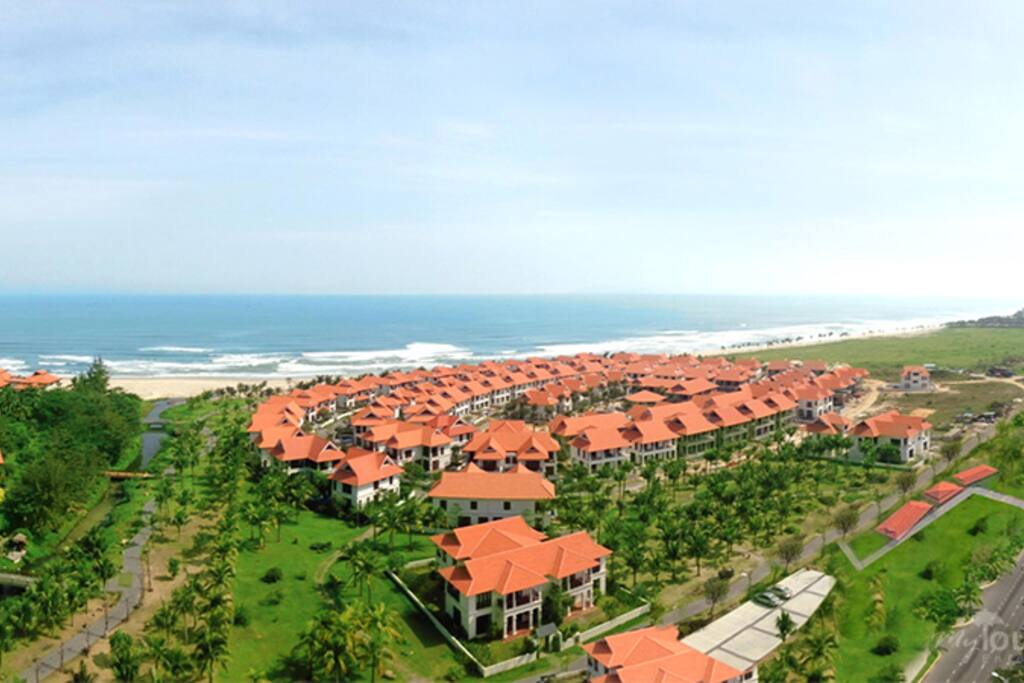 Private beach resort and close to anywhere