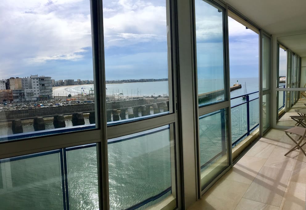 Loggia vu mer