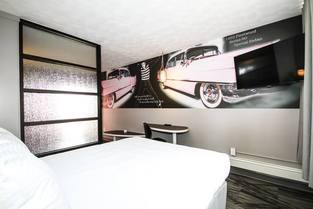Open Concept Bedroom