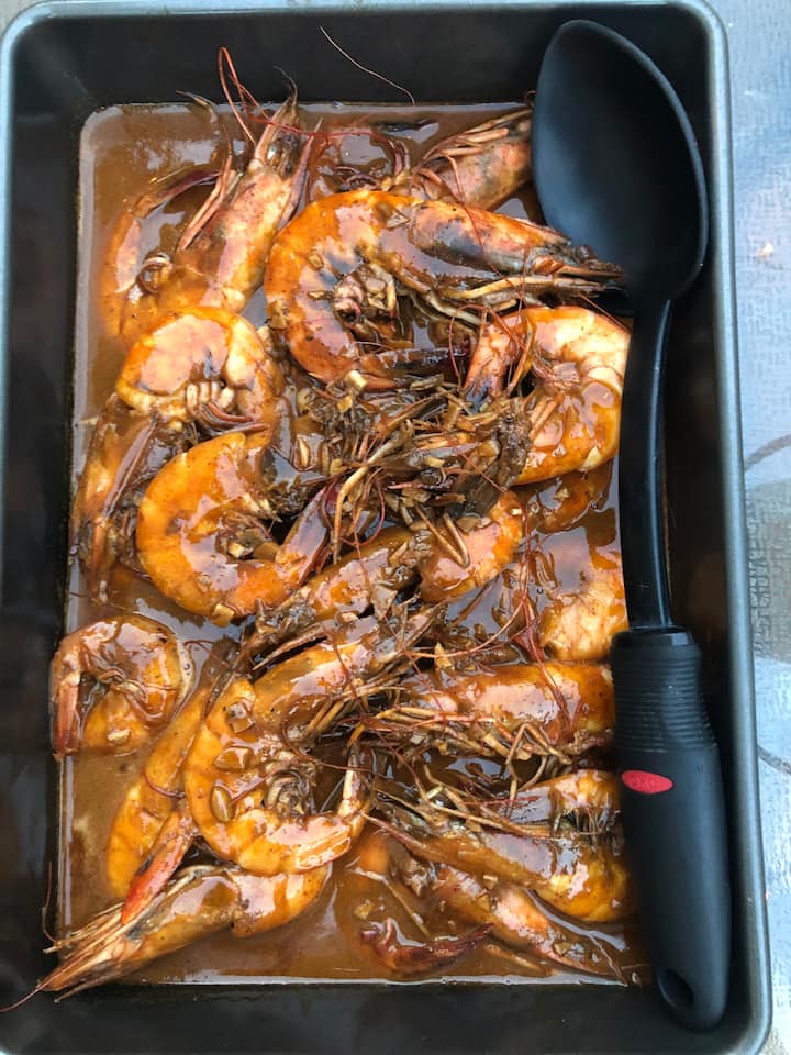 New Orleans bbq shrimp
