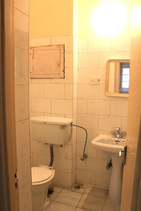 The bathroom