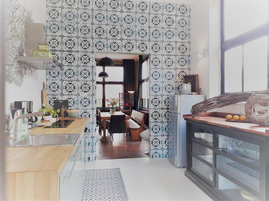 Ruime designkeuken