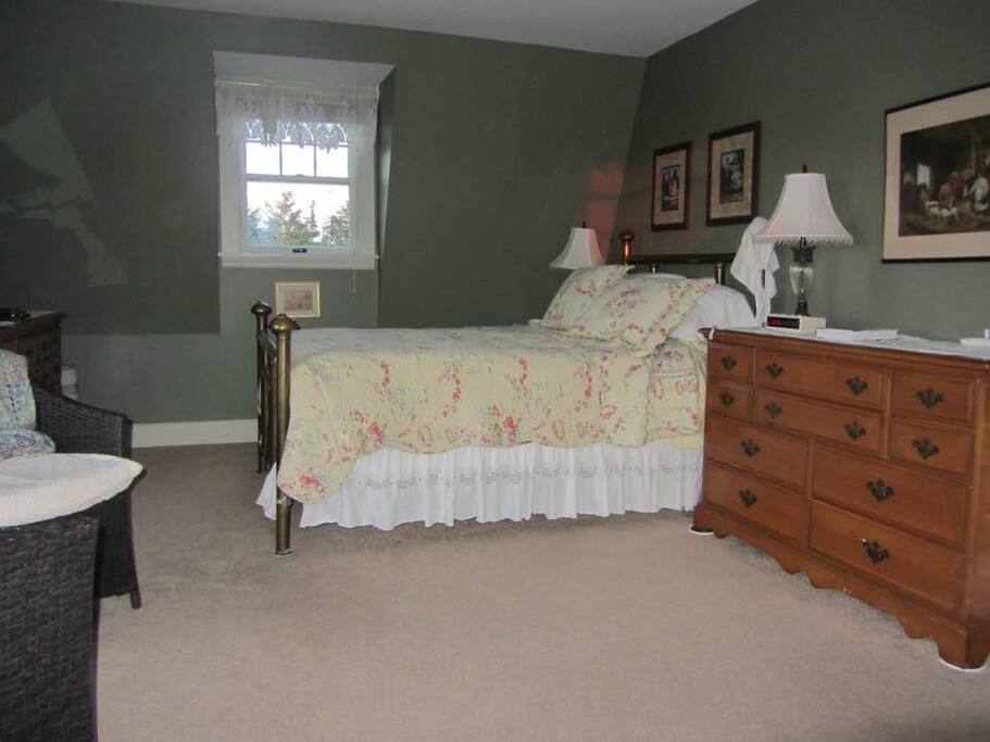 Bedroom # 1 offers a queen