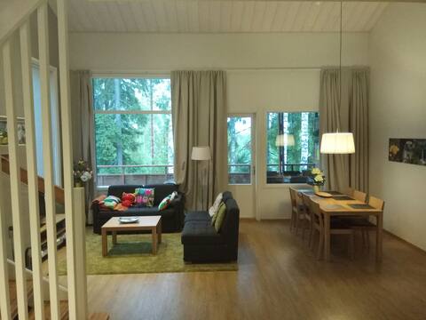 House by the lake and spa-centre