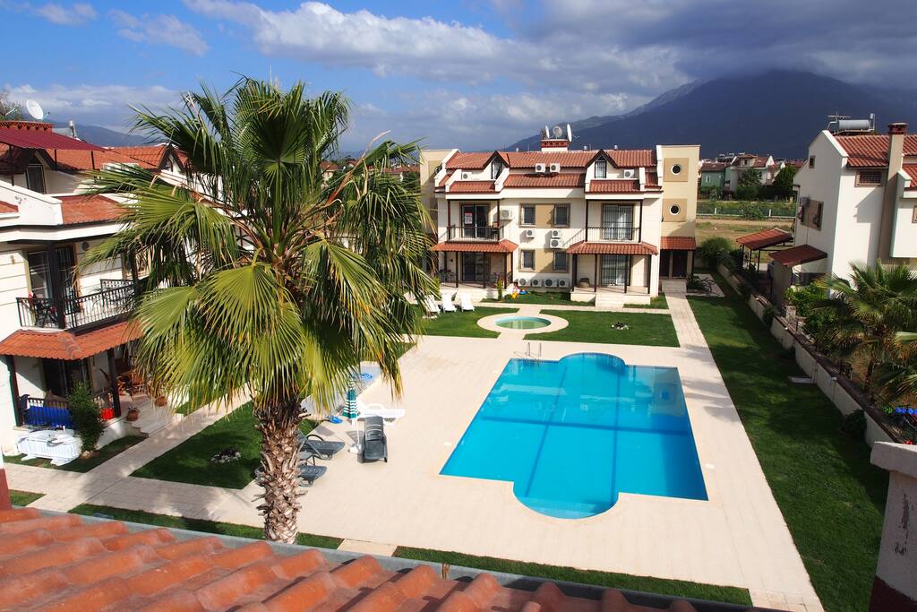 second floor terrace view