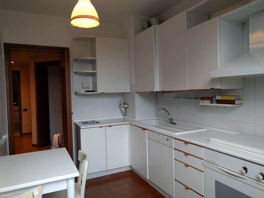 Kitchen with dining room