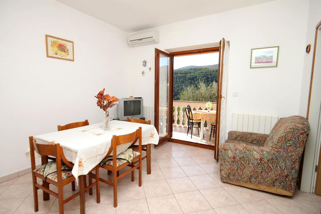 Dining room, Surface: 12 m²