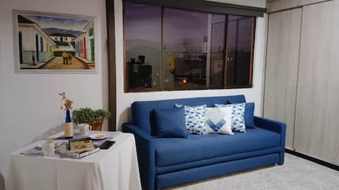 Popular Airbnb listing: Cozy apartment in America near the subway in La América