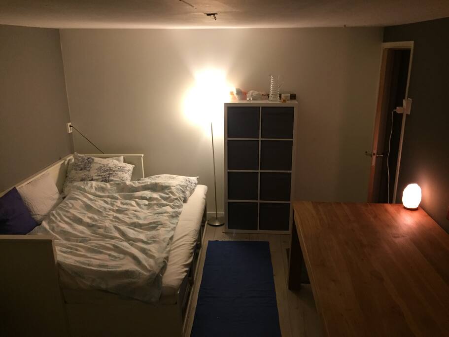 The room