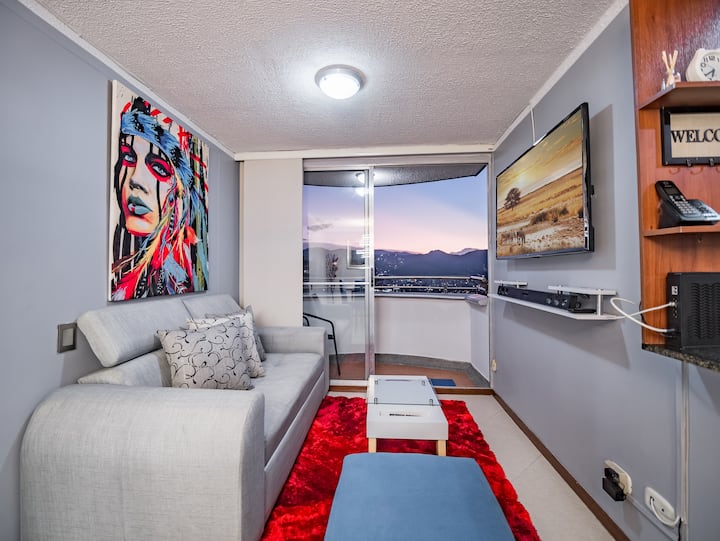 Poblado Apartament,vista Impresionante, Pool & Gym - Medellin, Antioquia, Colombia