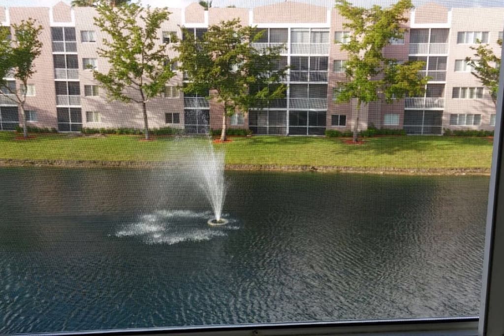 View from balcony